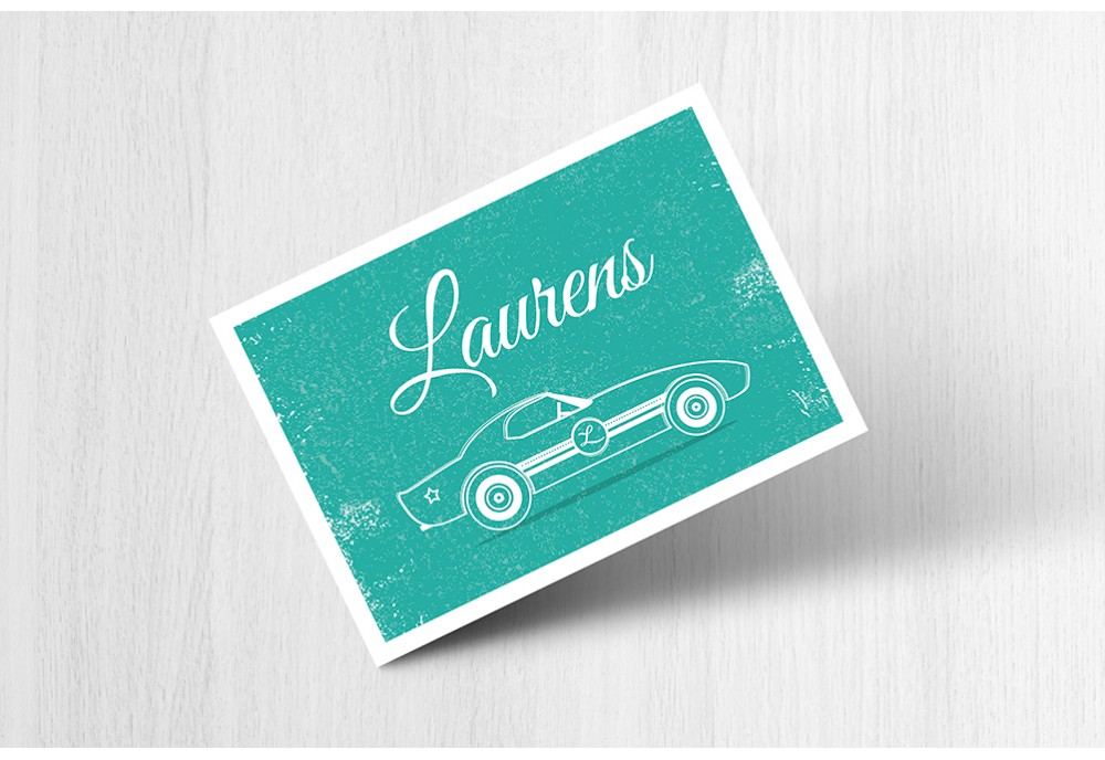 Stoere racewagen Stoere racewagen